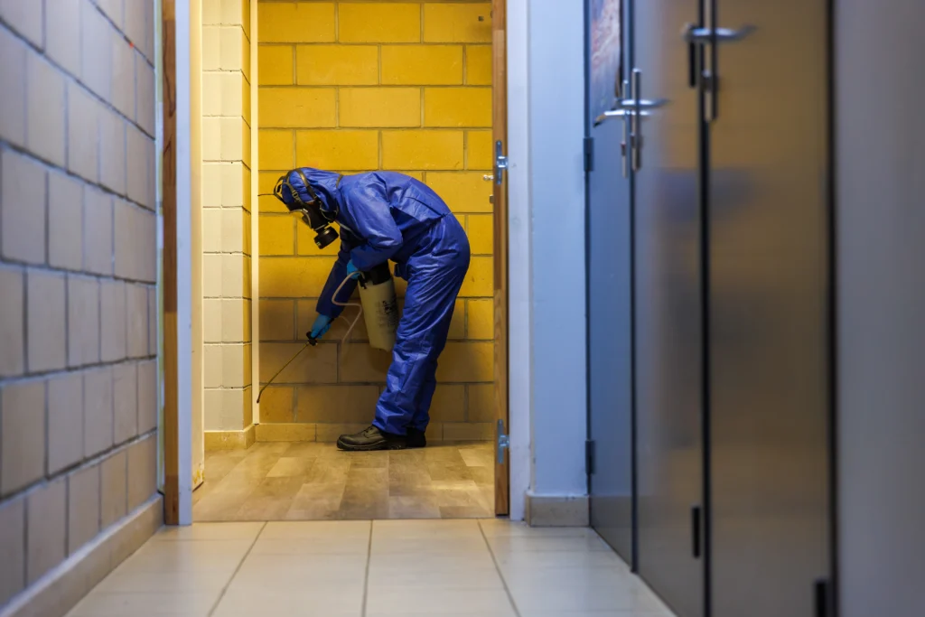 Désinfection et assainissement après infestation​