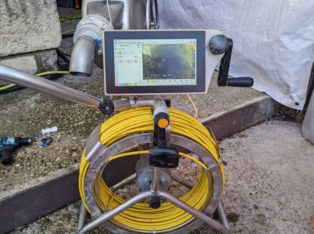 Inspection caméra canalisation
